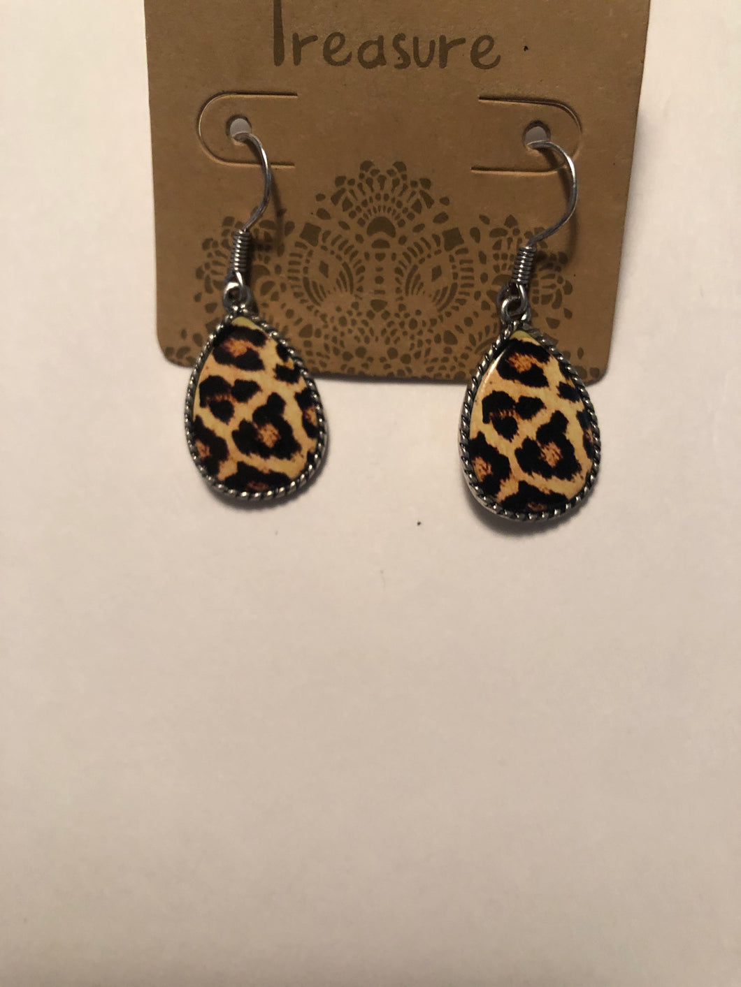 Earrings cheetah mini 567