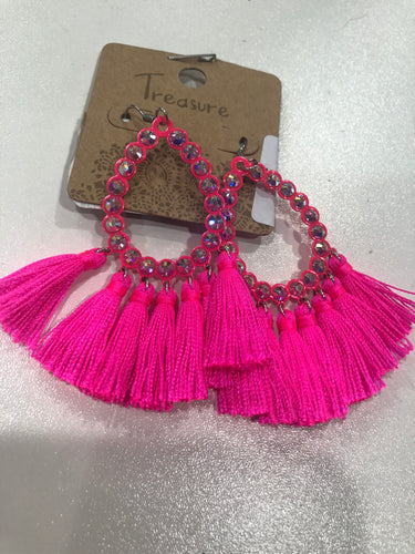 Earrings tassel