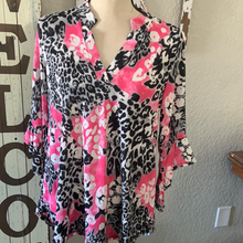 Load image into Gallery viewer, T10712-8303 GABBY WATERFALL SLV GRAY/PINK