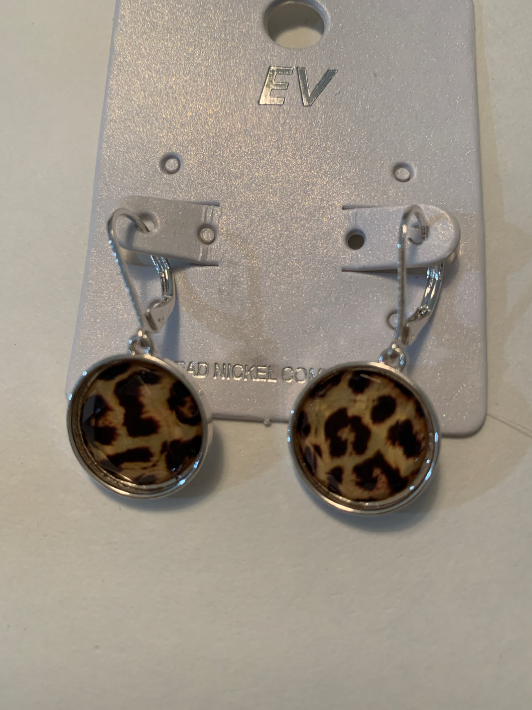 Earrings animal print