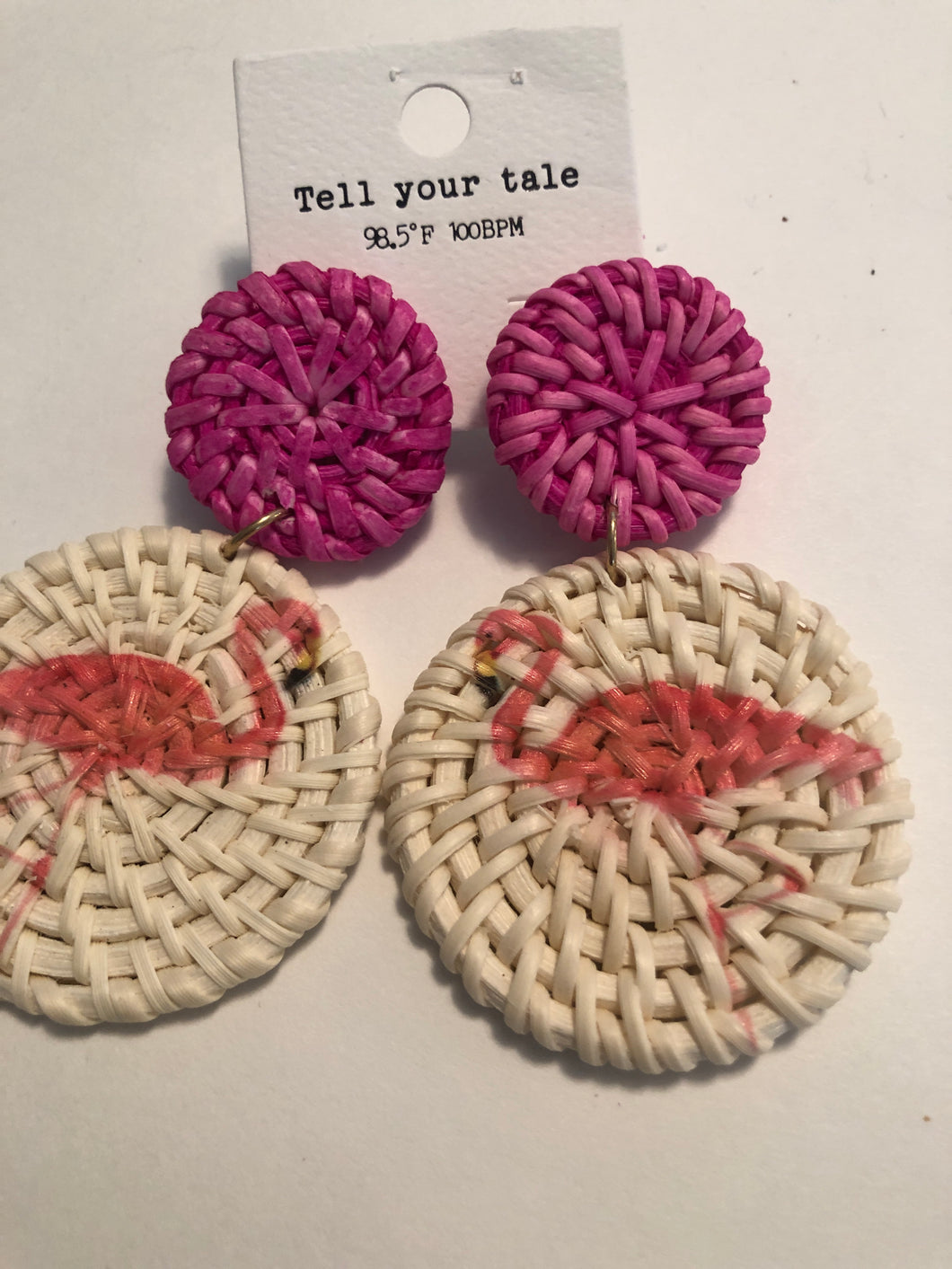 Earrings flamingo 102