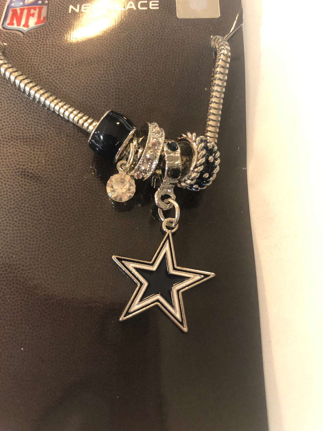 Cowboy charm necklace