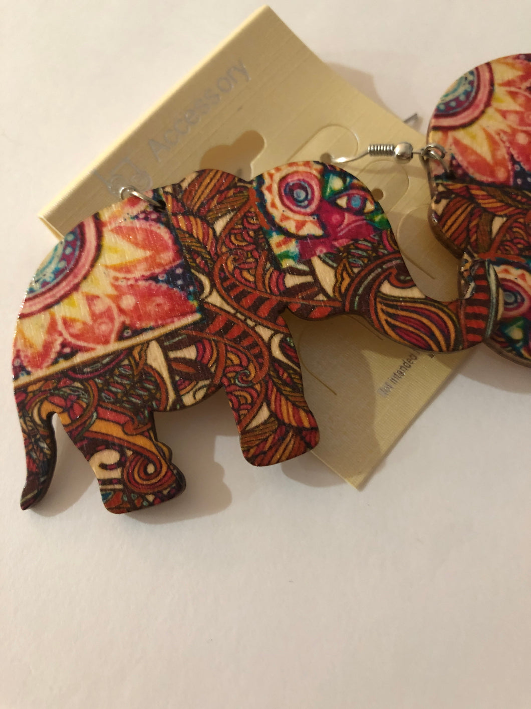 Earrings elephant 112