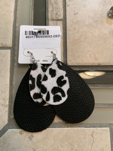 Earrings leopard
