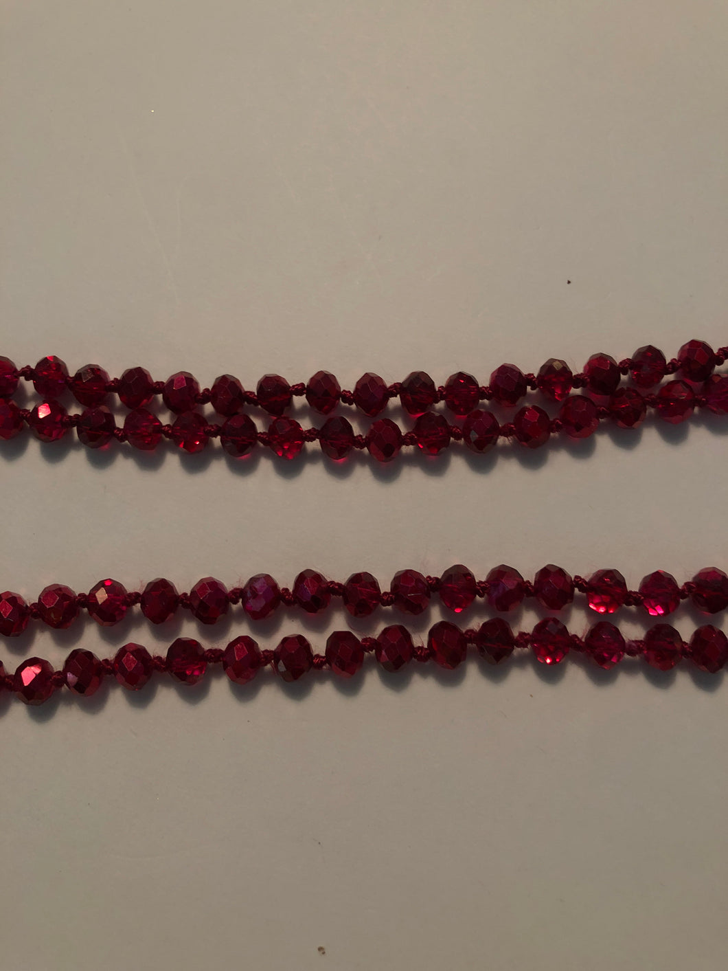Beads pinkred