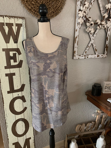 L&b vintage Camo tank