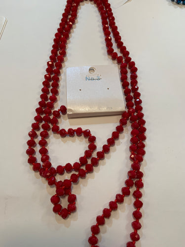 Red beads