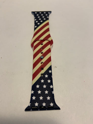 Red white and blue Apple Watch band38 mm