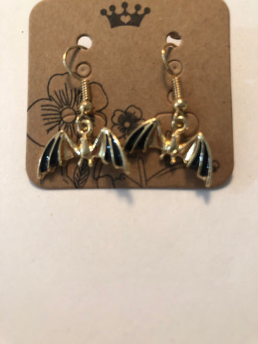 Earrings bat