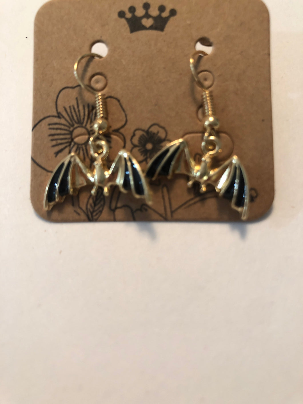 Earrings bat