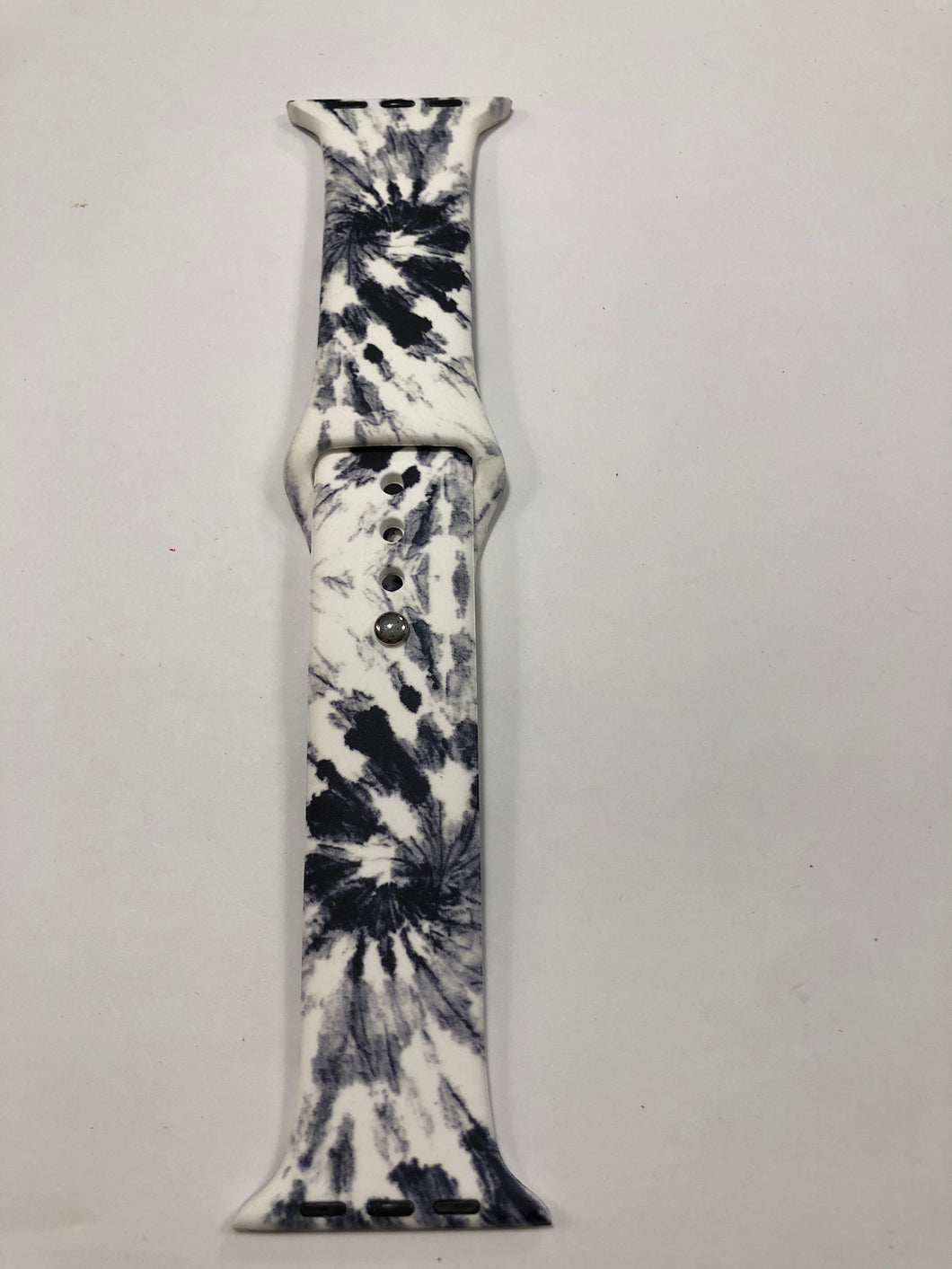 Black/white Apple Watch band 42/44