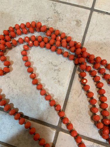 Beads orange