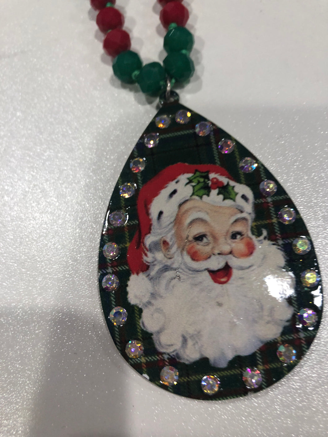 Santa necklace