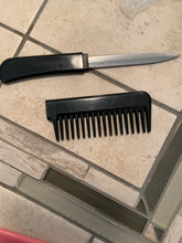 Load image into Gallery viewer, Comb with his knife