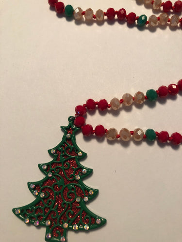 Necklace holiday tree