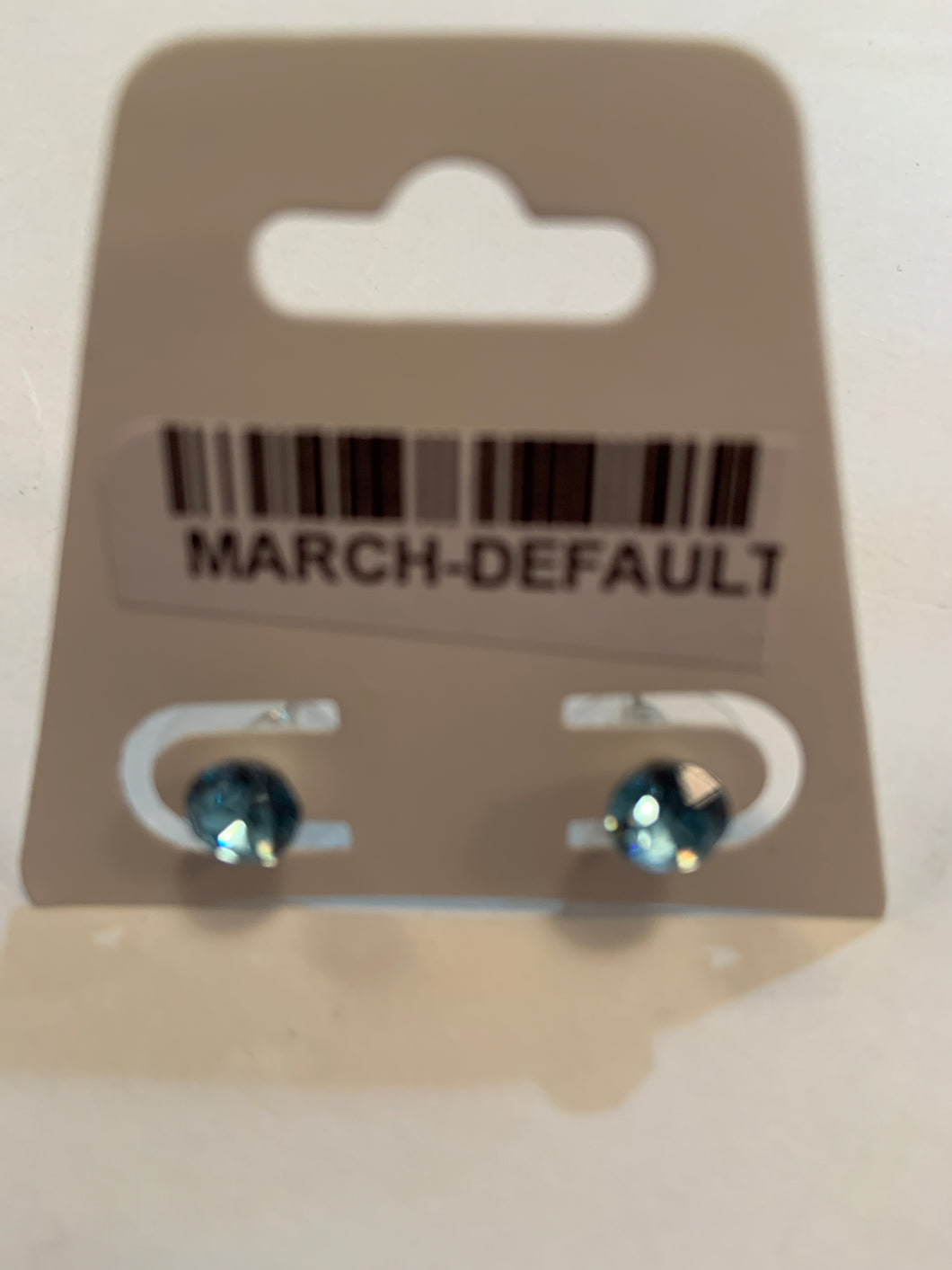 March Earrings Birthstone