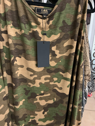 Camo dress sleeveless