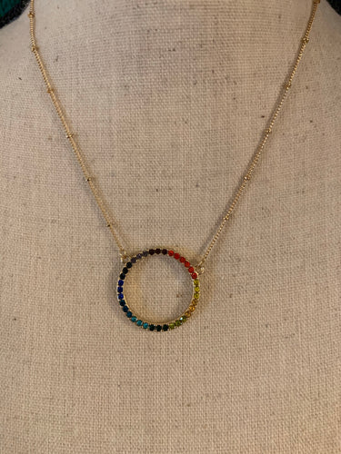 Rainbow necklace