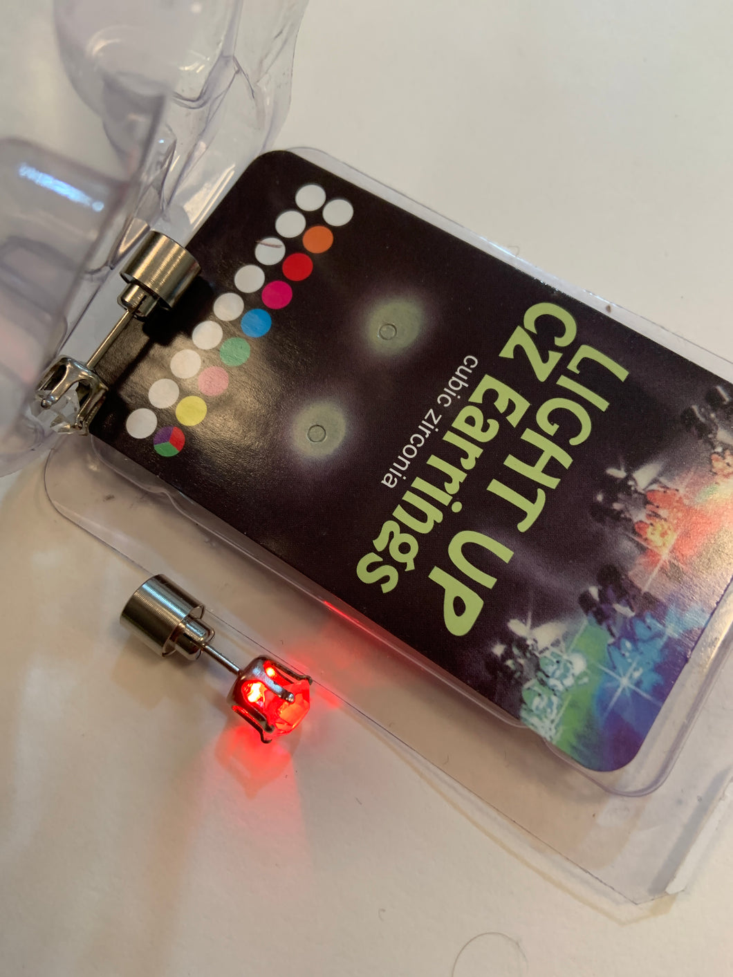 Light up earrings