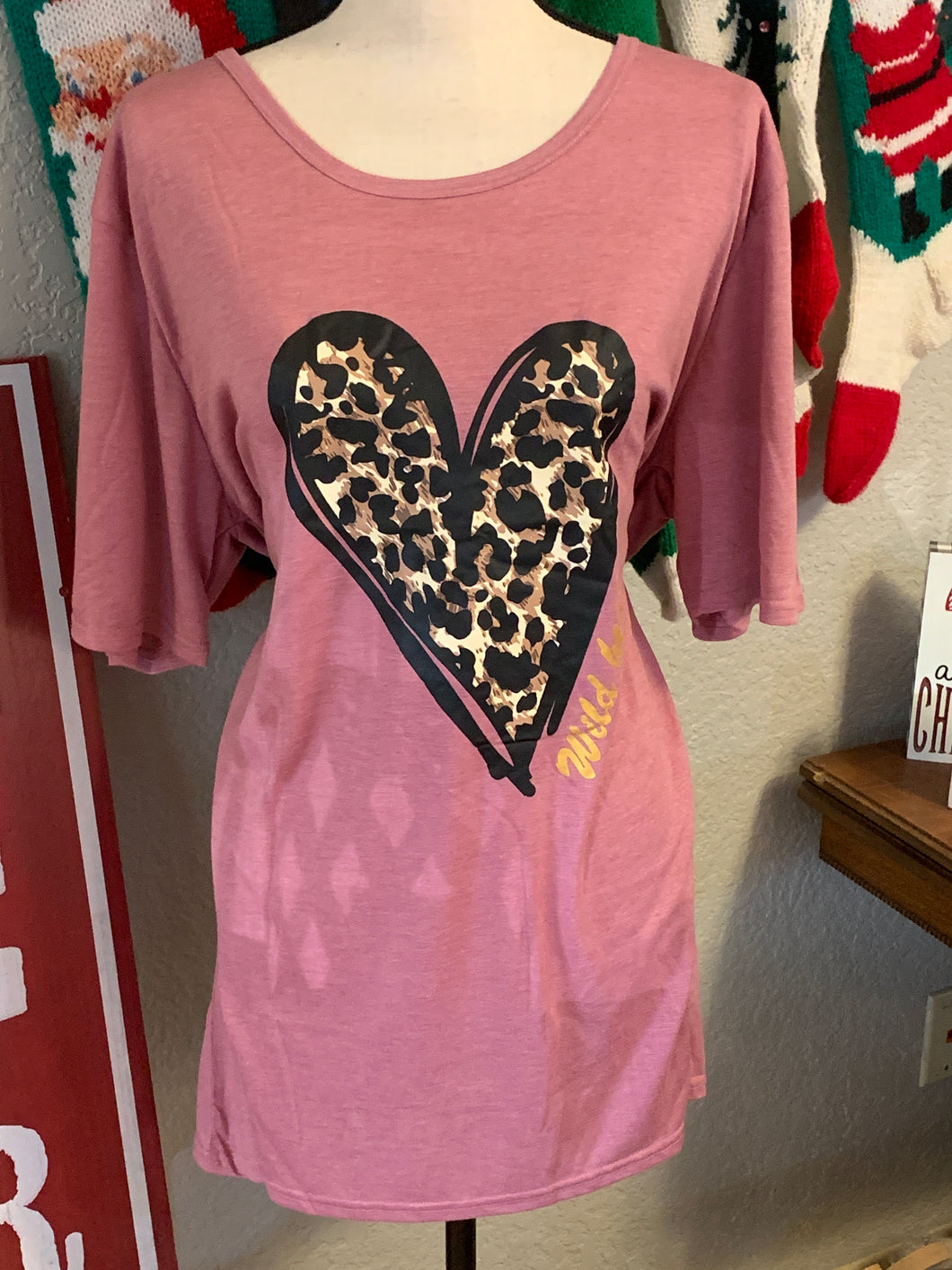 Wild heart cheetah top