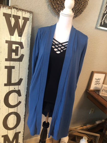 Sweater short light blue