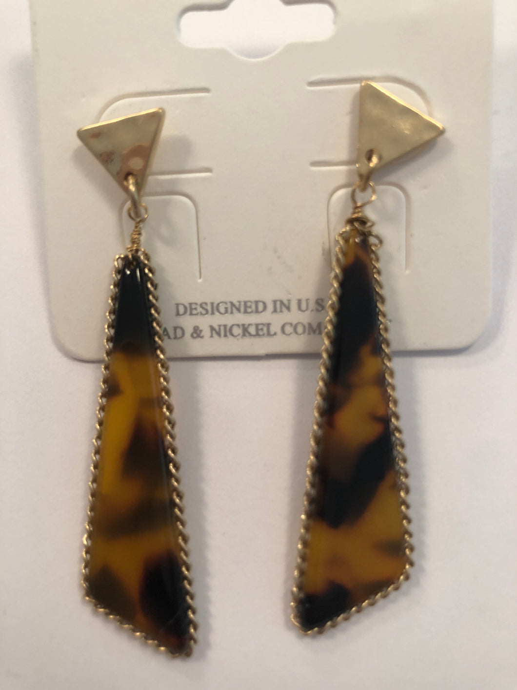 Cheetah earrings105