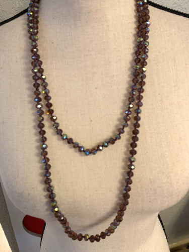 Purple ombré beads 888