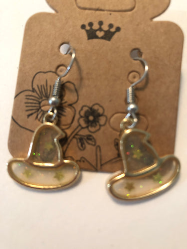 Earrings magical hat