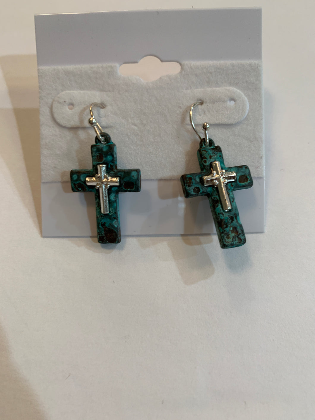 Earrings cross
