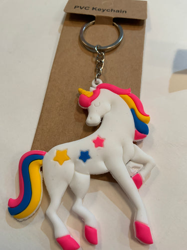 Unicorn keychain