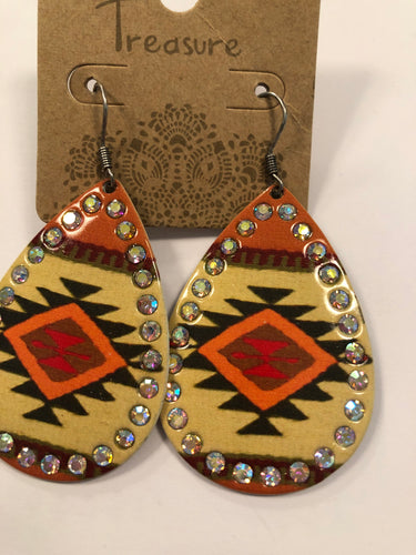 Earrings aztec 555