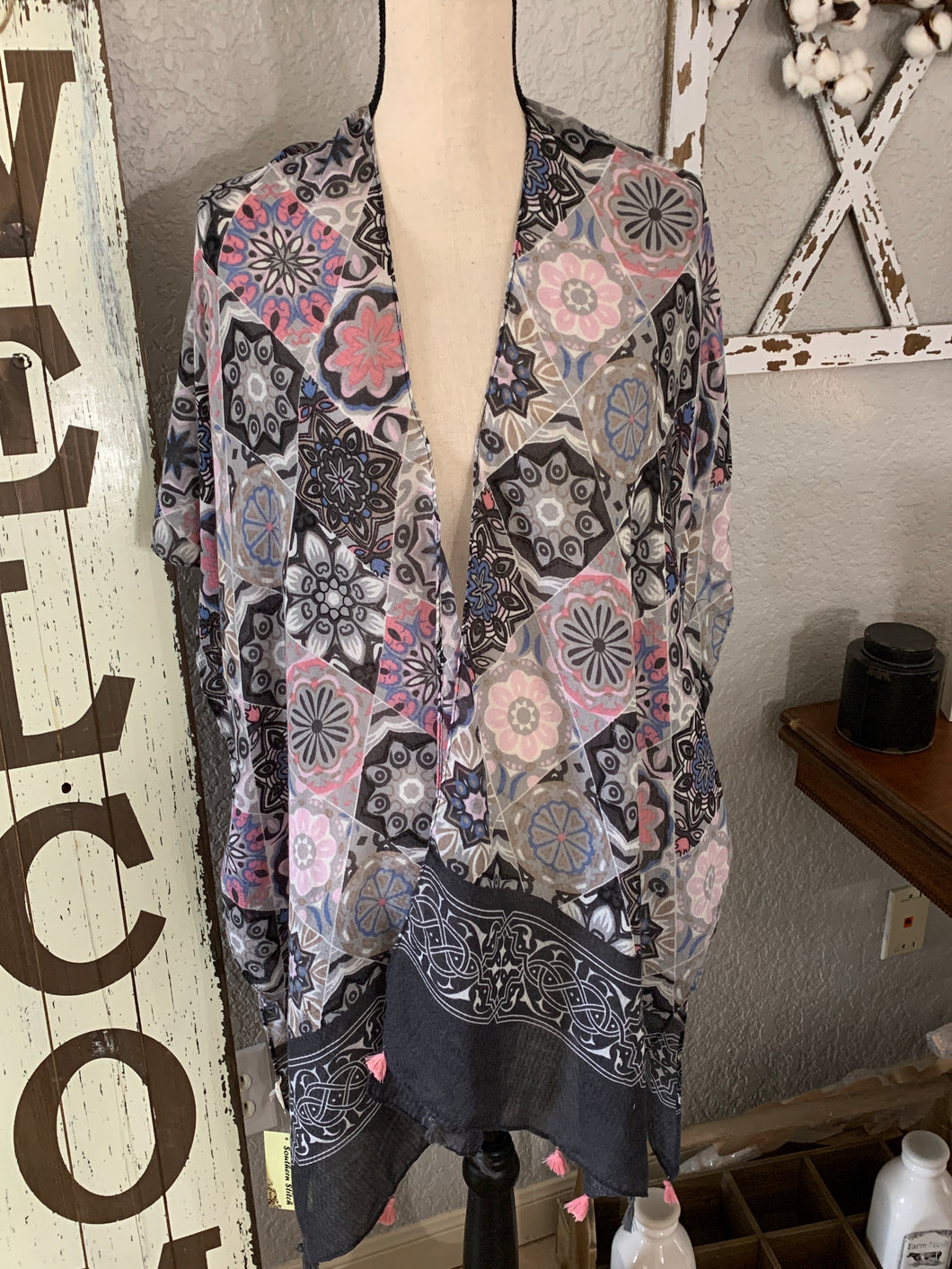 Medallion kimono