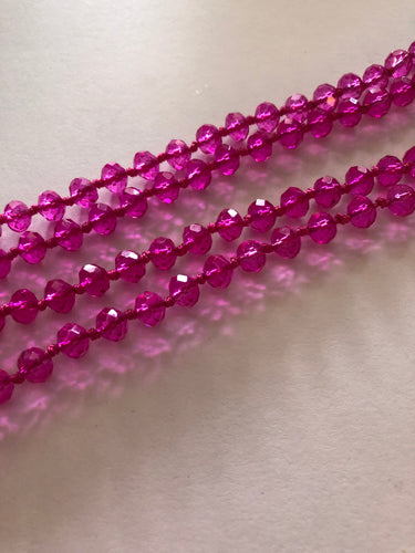 Beads pink 579