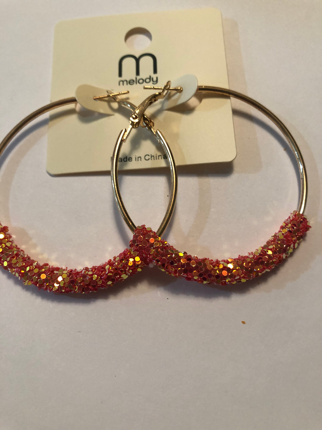 Earrings corral hoops