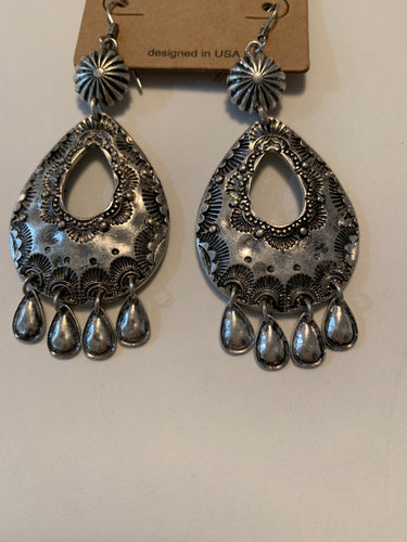 Earrings silver 111