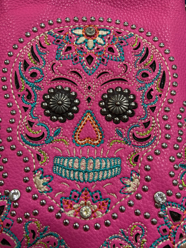 Sugar skull Montana with purse