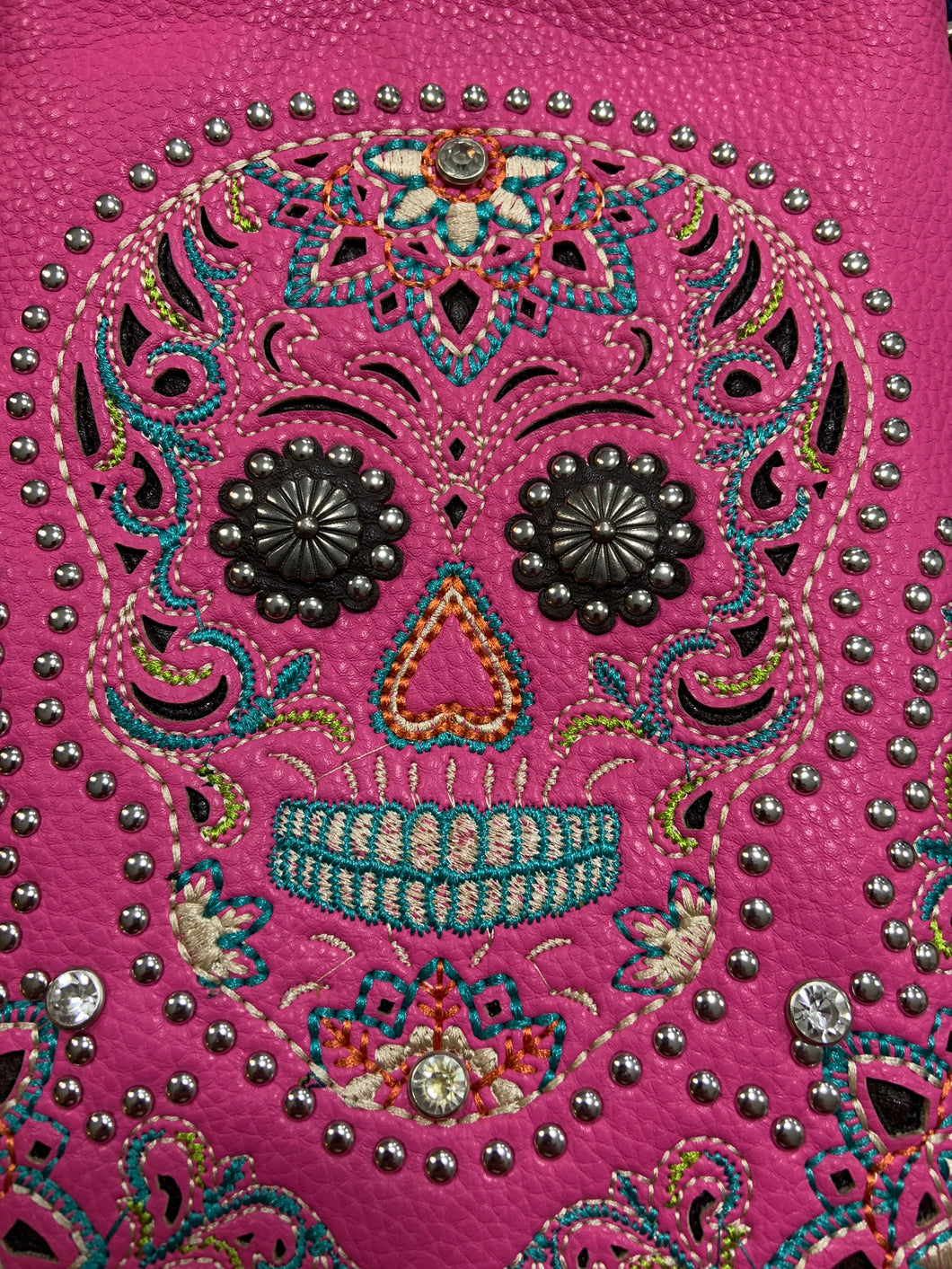 Sugar skull Montana with purse