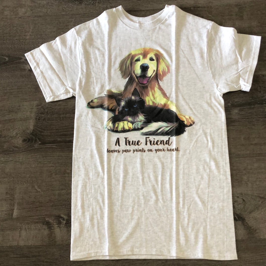 313 A true friend graphic tee