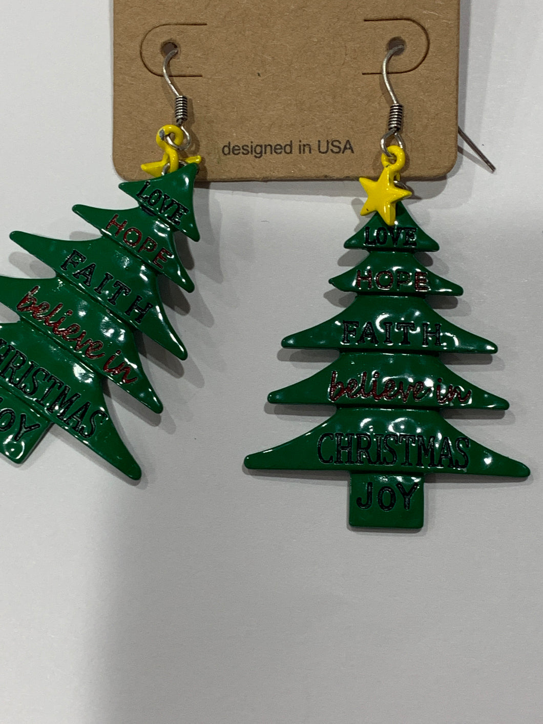 Tree earrings