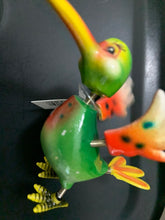 Load image into Gallery viewer, Bird bobble head magnet collar is off of the head