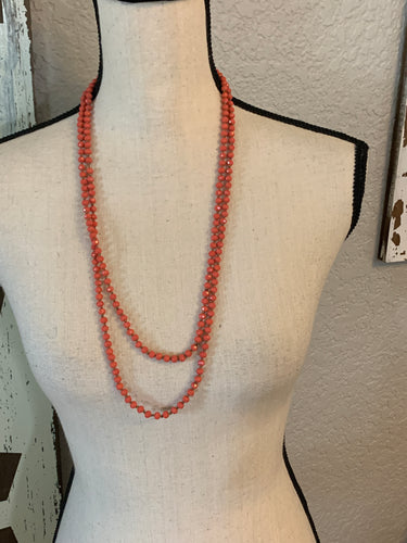 Coral mini beads