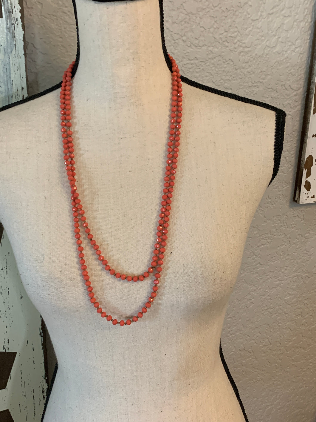 Coral mini beads
