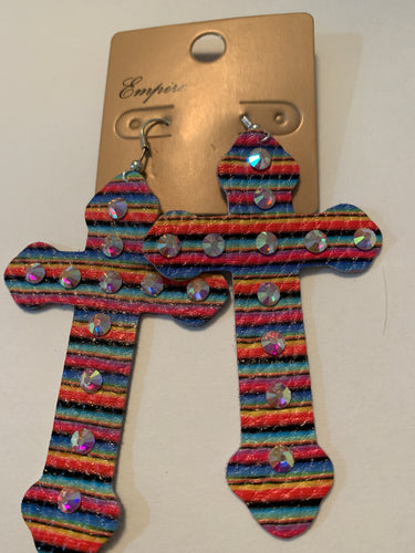 Earrings serape 126