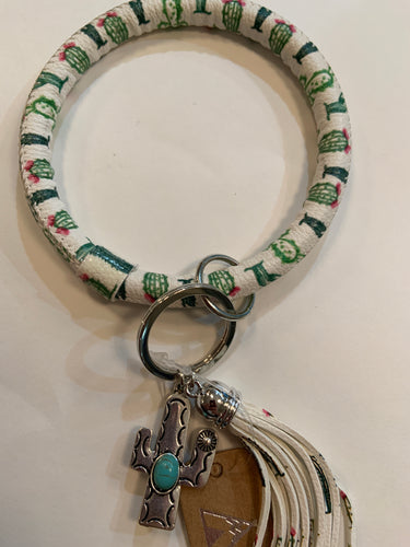 Cactus keychain