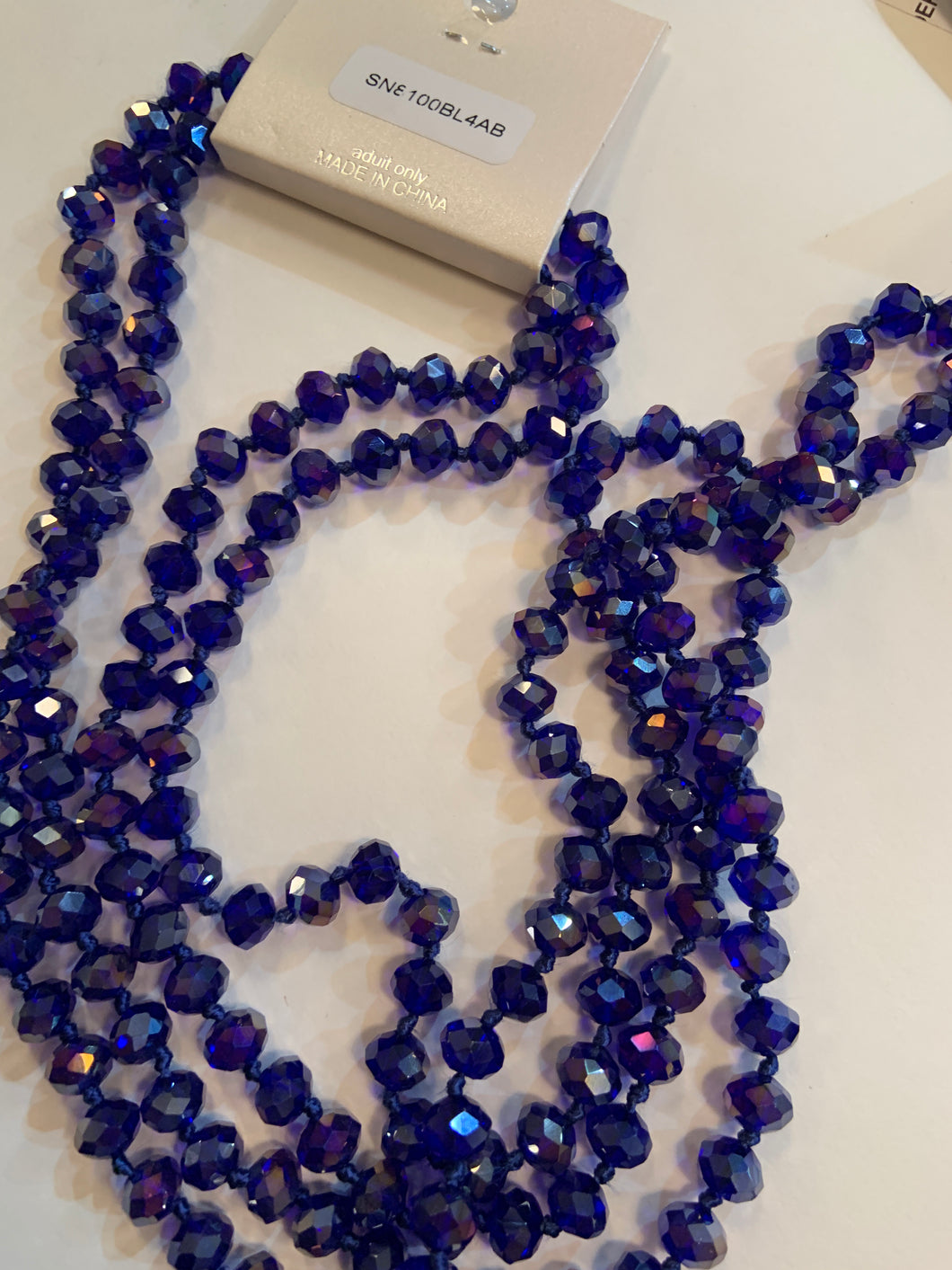 Unicorn blue beads