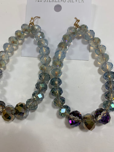 Lucent beaded earrings