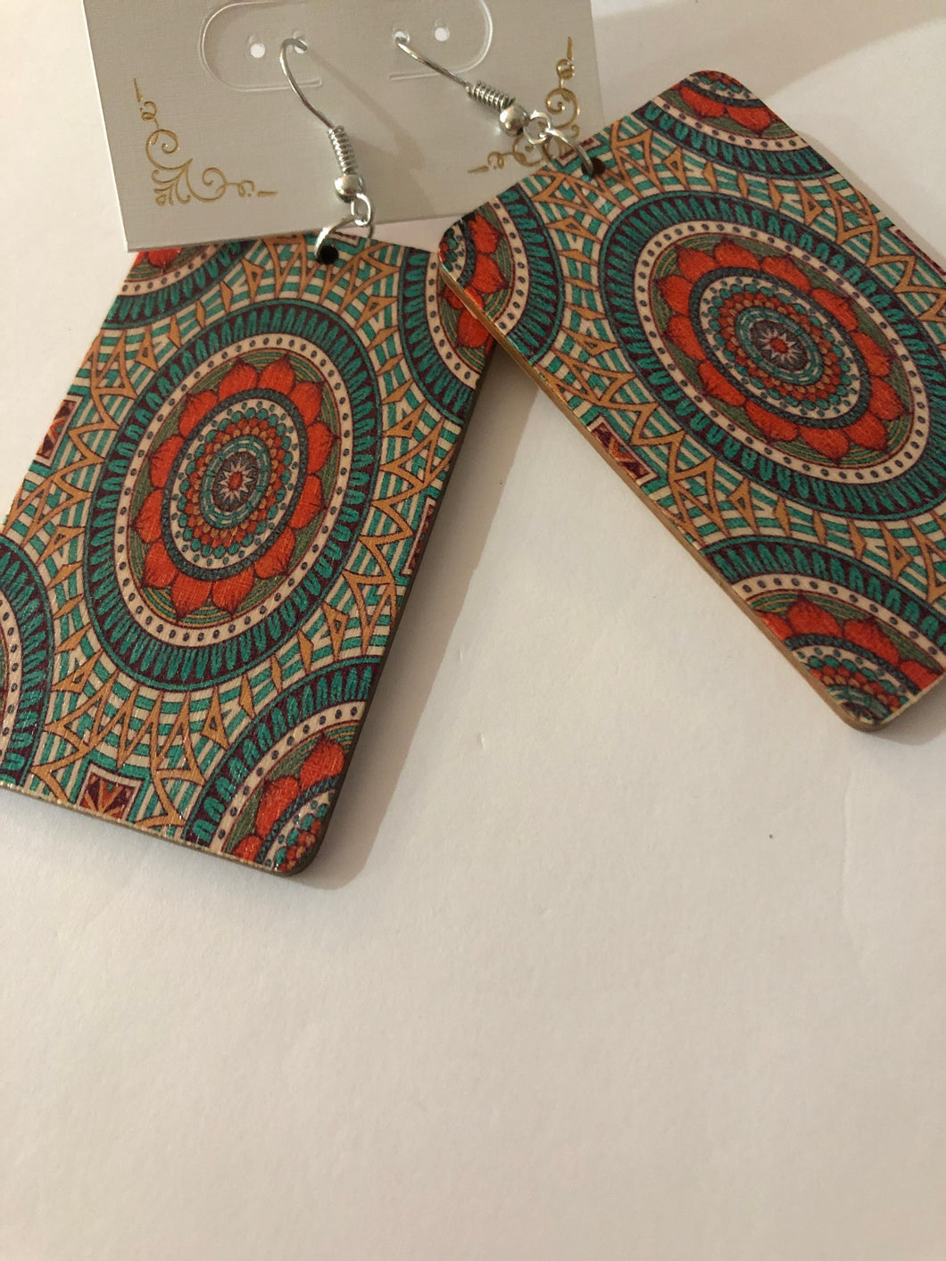 Earrings medallion 105