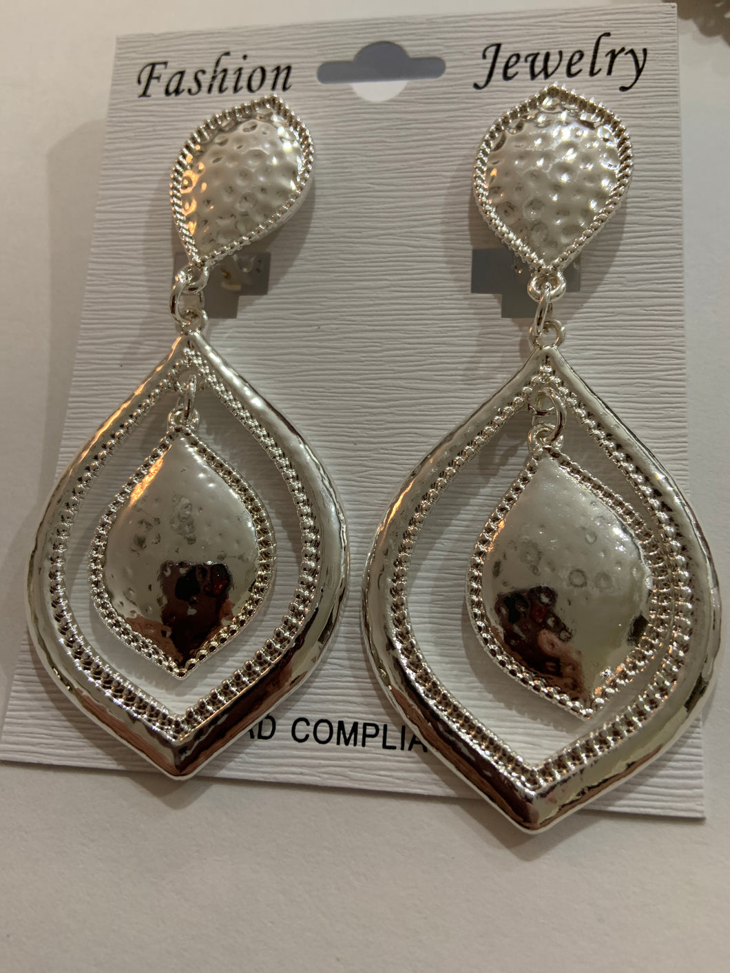 Clip on earrings 106