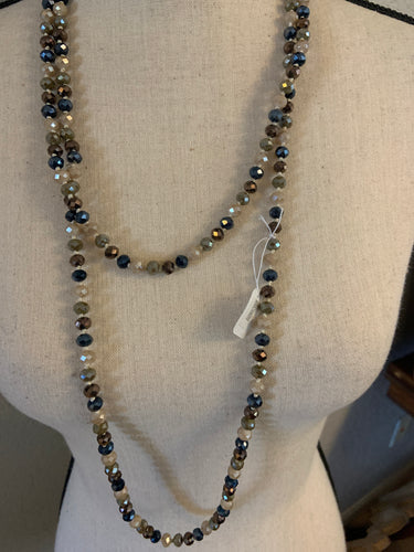 Blue tope multicolor party beads 596060