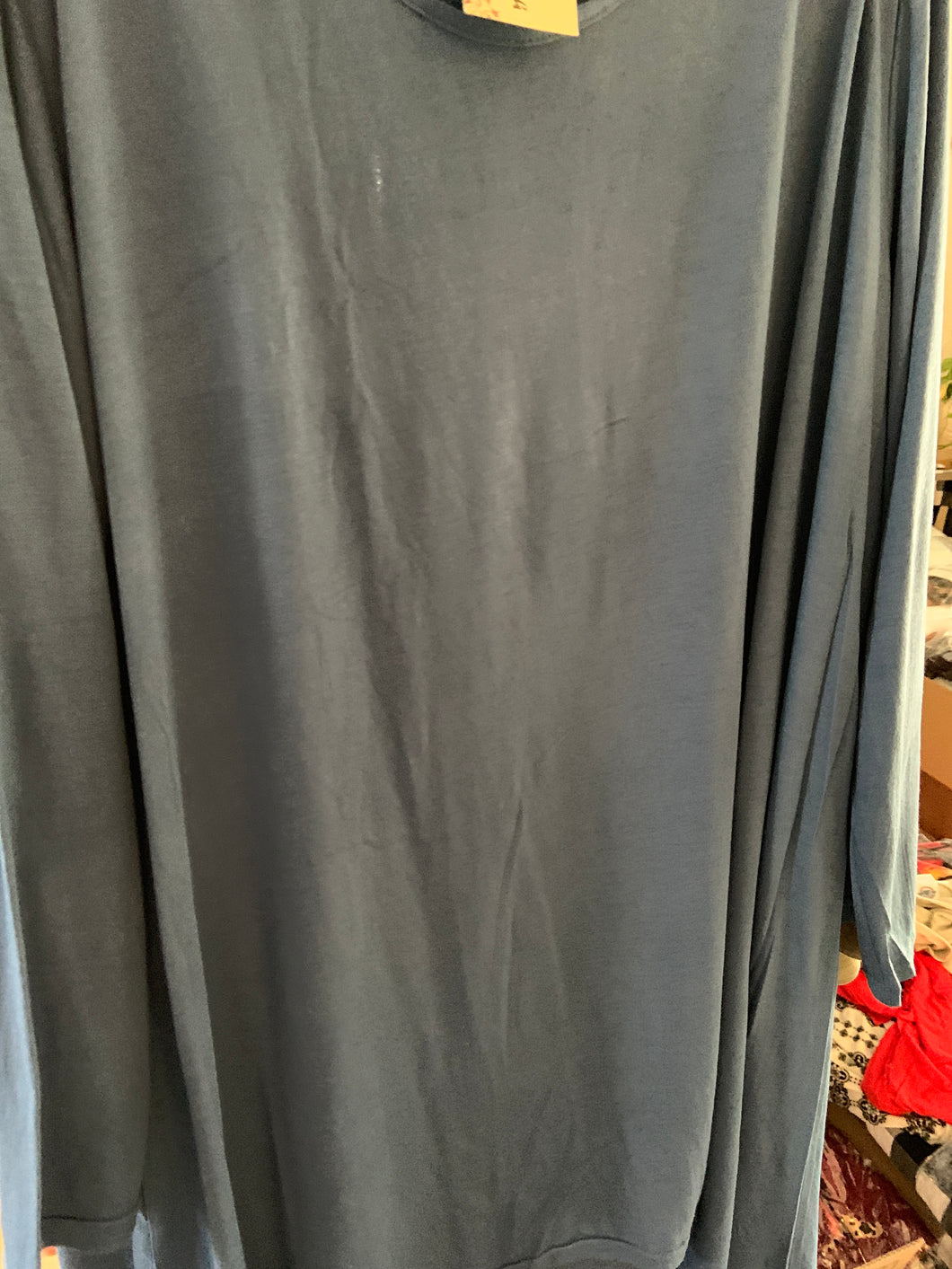 Blue Hilow dress long sleeve